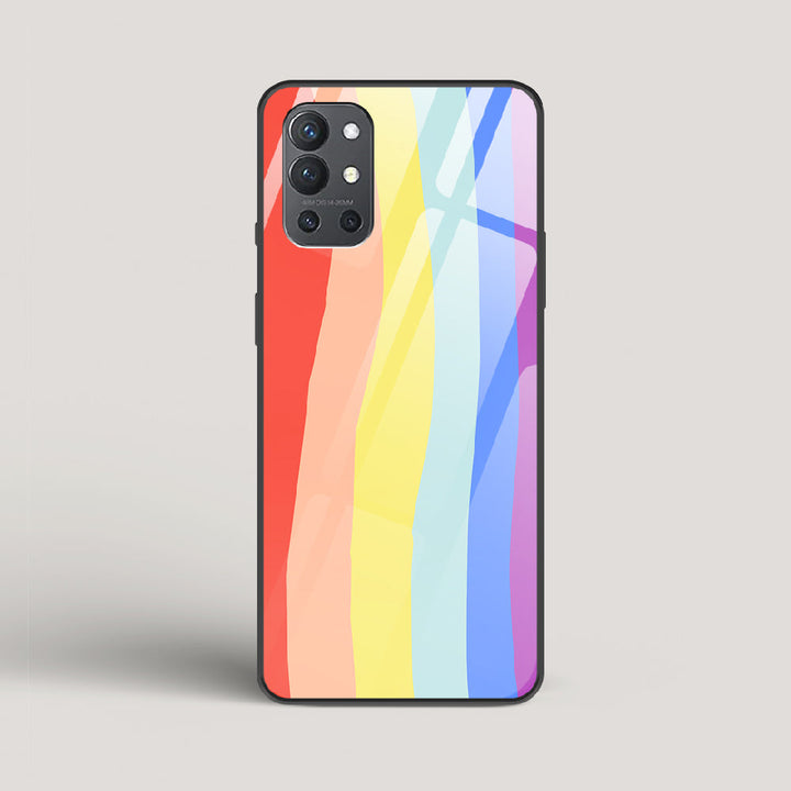 Rainbow - OnePlus 9R Glass Case