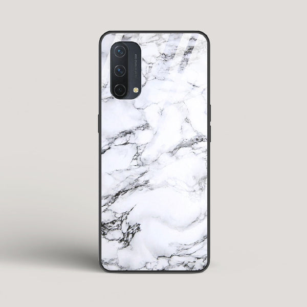 Marble White Luna - OnePlus Nord CE Glass Case