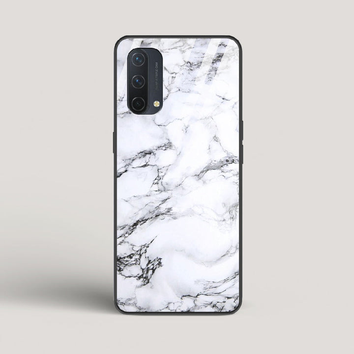 Marble White Luna - OnePlus Nord CE Glass Case