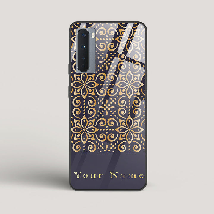 Royal Purple 2 Name Edition - OnePlus Nord Glass Case