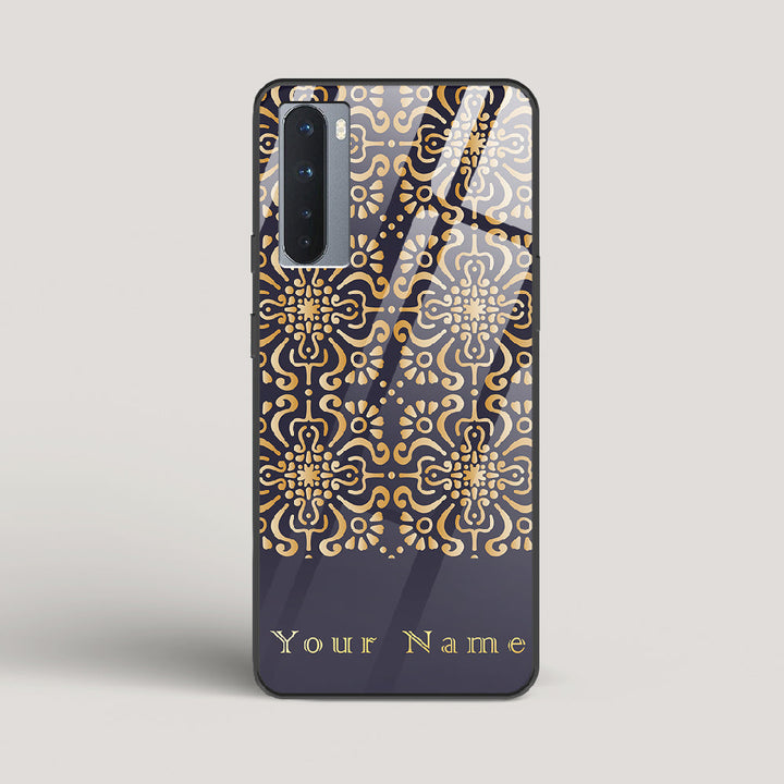 Royal Purple Name Edition - OnePlus Nord Glass Case