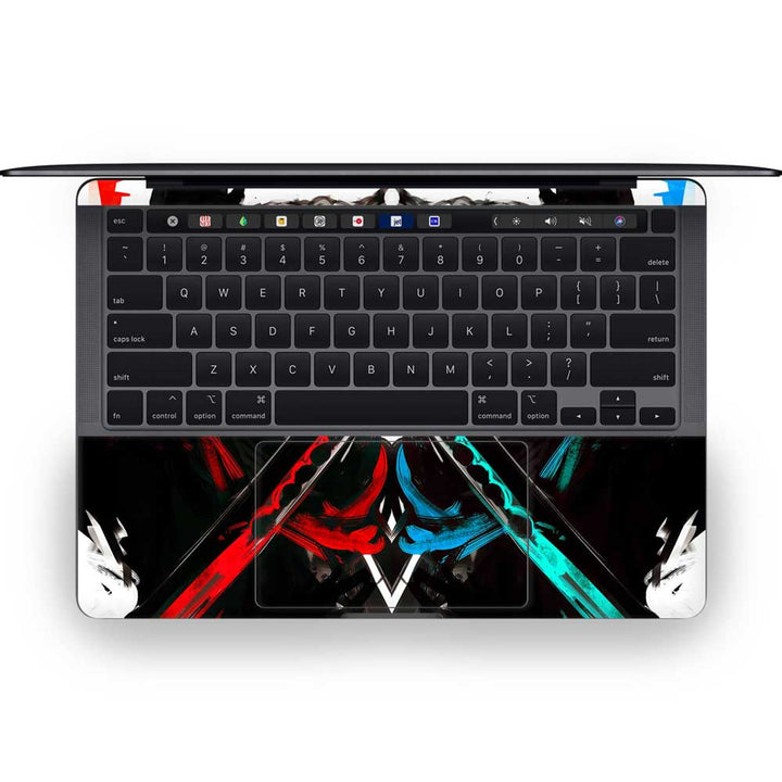 Onyx Blade MacBook Skin