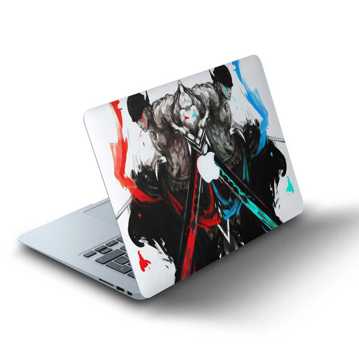 Onyx Blade MacBook Skin