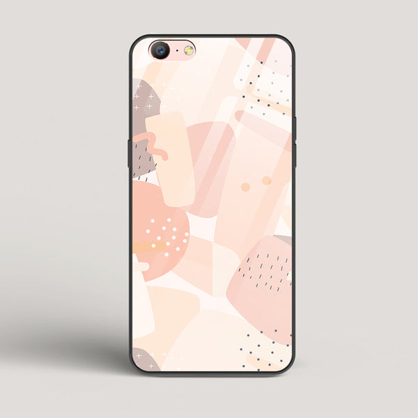 Abstract Shapes - Oppo A39 Glass Case