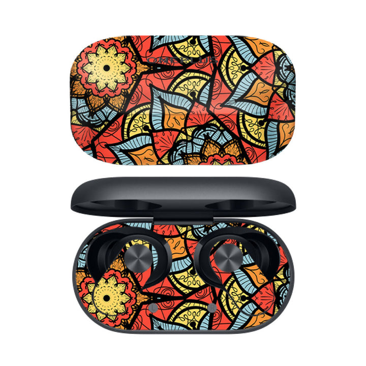 Orange Orient Seamless Pattern - OnePlus Nord Buds 2 Skins