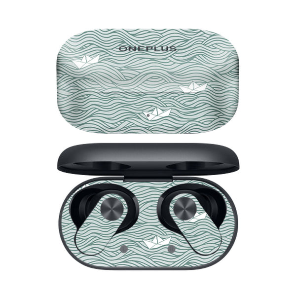 Papper Boat Pattern - OnePlus Nord Buds 2 Skins