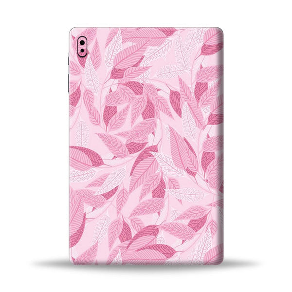Pink Leaves Pattern - Tabs Skins