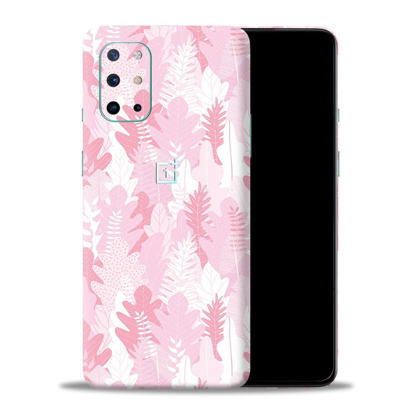 Pink Leaves Vector - Mobile Skin