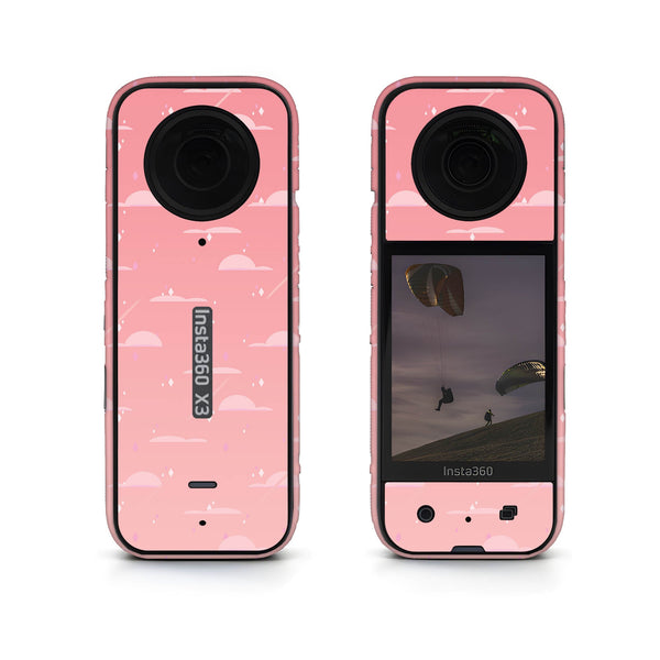 Pink Storm Insta360 Skin