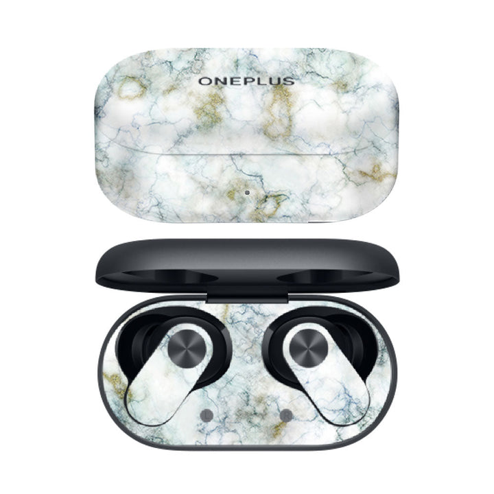 Plush Grey Marble - OnePlus Nord Buds 2R Skins