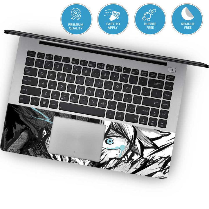 Quirkless Valor L laptop Skin