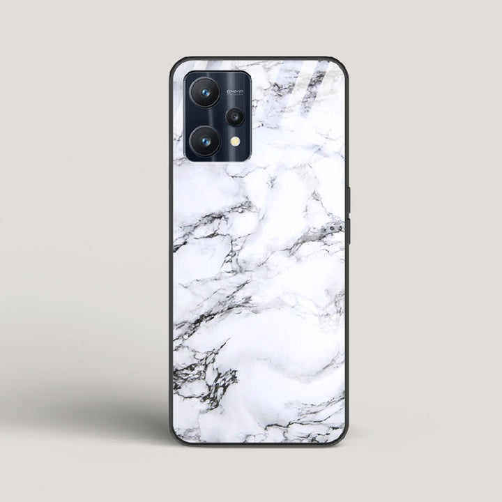 Marble White Luna - Realme 9 Pro Glass Case