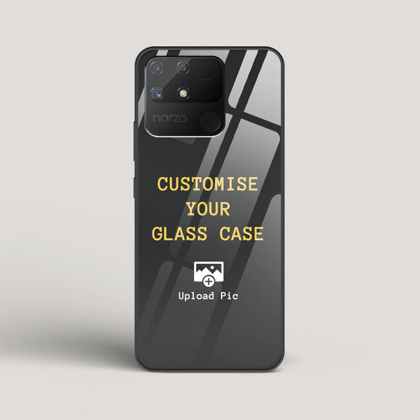 Customizable - Realme Narzo 50A Glass Case