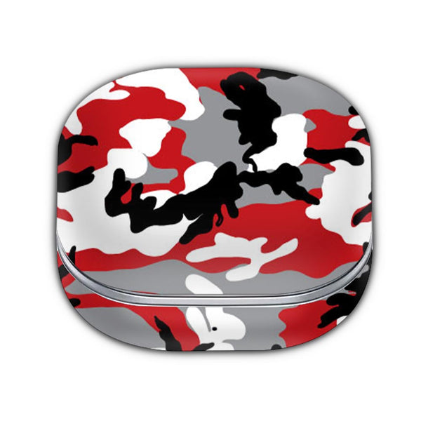 Red Pattern Camo  - Samsung Galaxy Buds2 Pro Skin