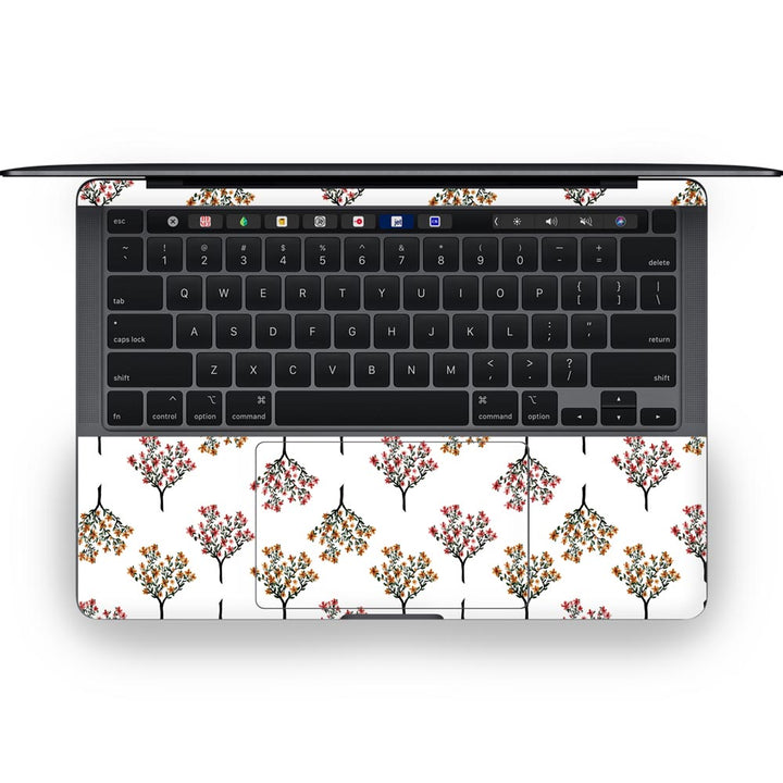 Rain Flower By Prachi Trying - MacBook Skins