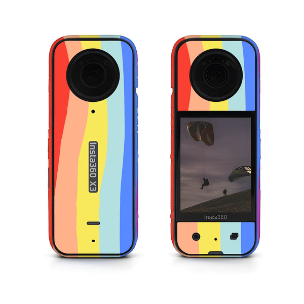 Rainbow Insta360 Skin