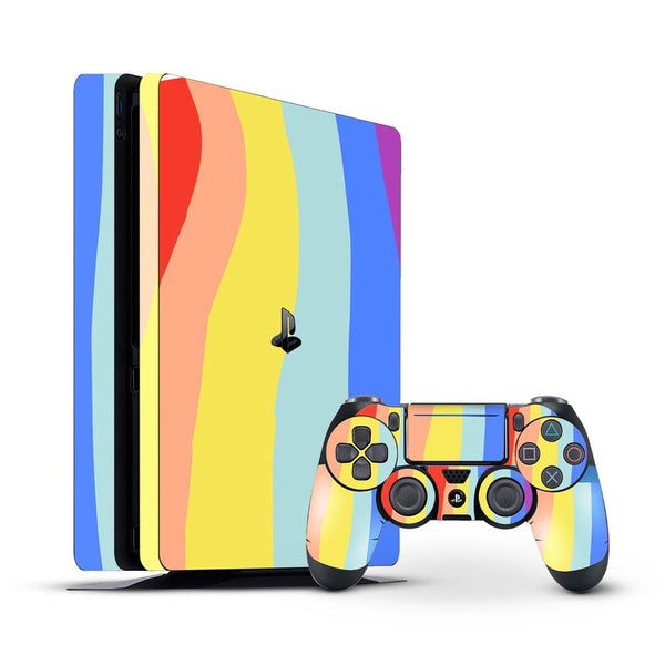 Rainbow- Sony PS4 Pro Skin