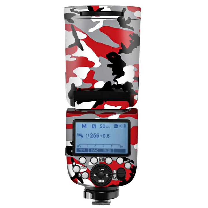 Red Camo - Camera Flash Skin