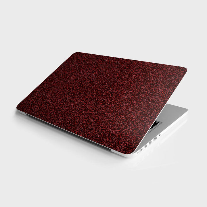 Red Grunge Seamless - Laptop Skins