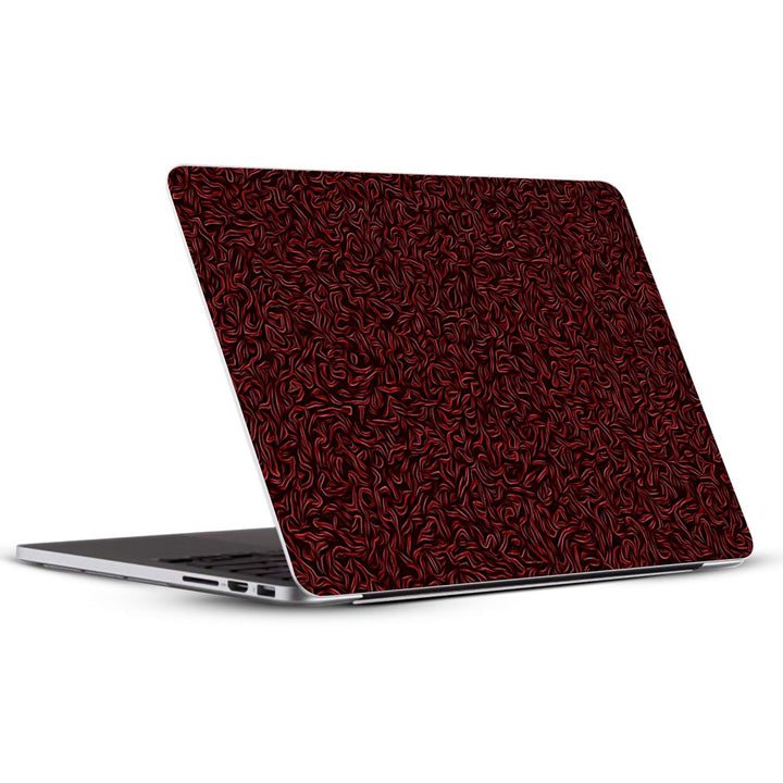 Red Grunge Seamless - Laptop Skins