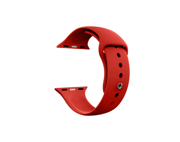 Red Silicone Apple WatchBand