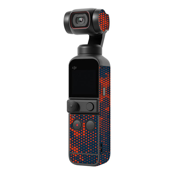 Red And Blue Hive Camo - Gimbal Skin