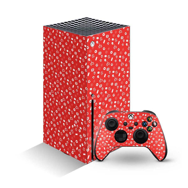 Red doodle - XBox Series X Console Skins