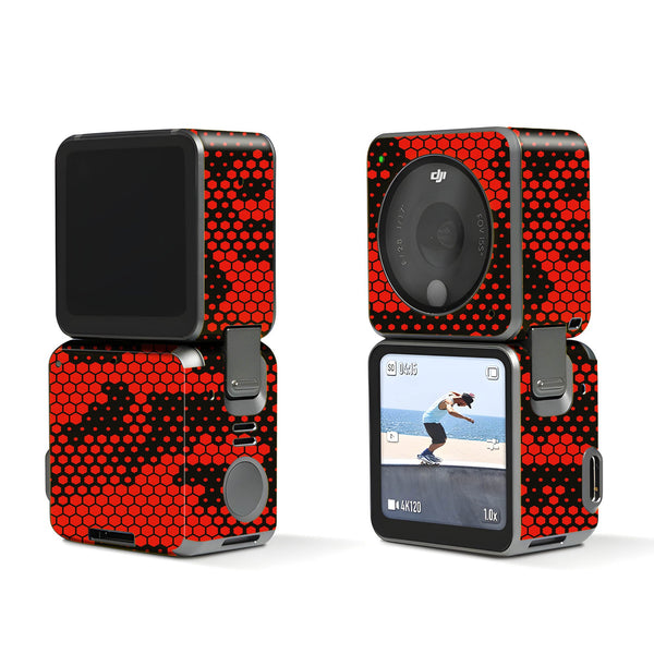 Red Hive Camo Dji Action 2 