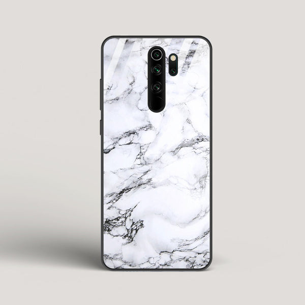 Marble White Luna - Redmi Note 8 Pro Glass Case