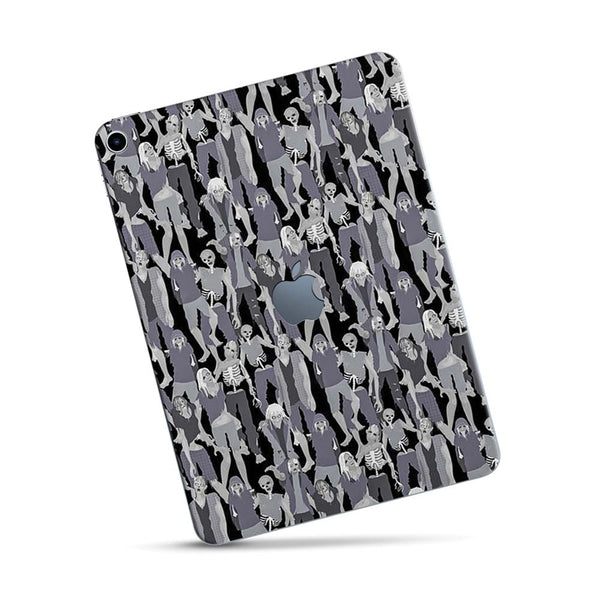 Retro Zombies - Apple Ipad Skin