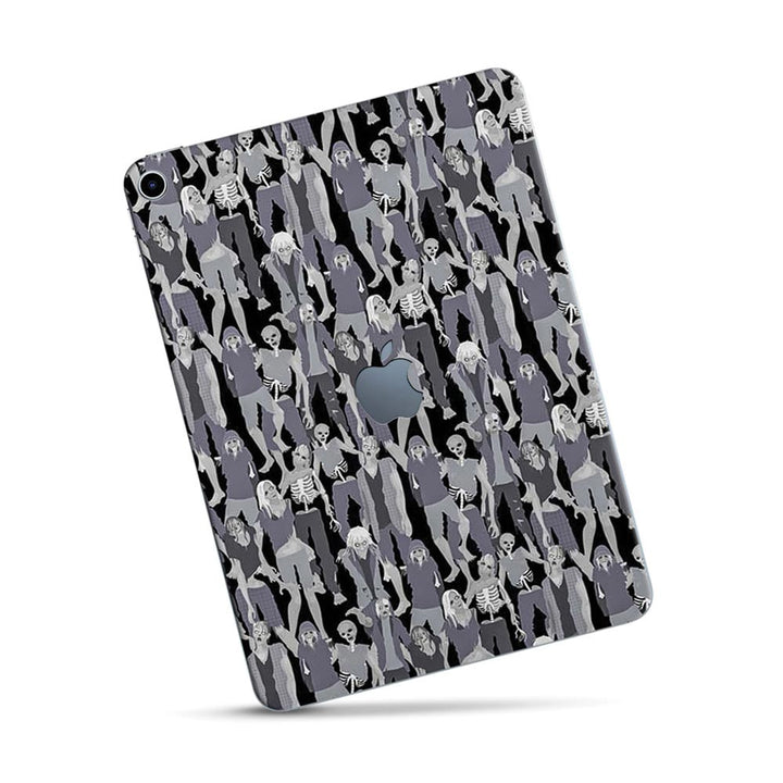 Retro Zombies - Apple Ipad Skin