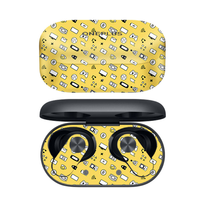 Retro Yellow - OnePlus Nord Buds 2R Skins