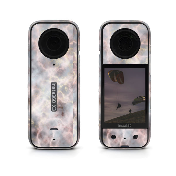 Ripple Rainbow Marble Insta360 Skin
