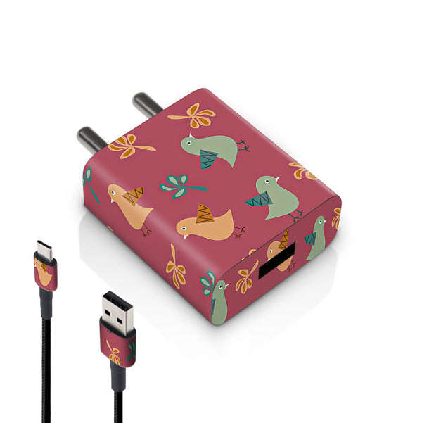 Robins - MI 10W and 18W charger skin by Sleeky India