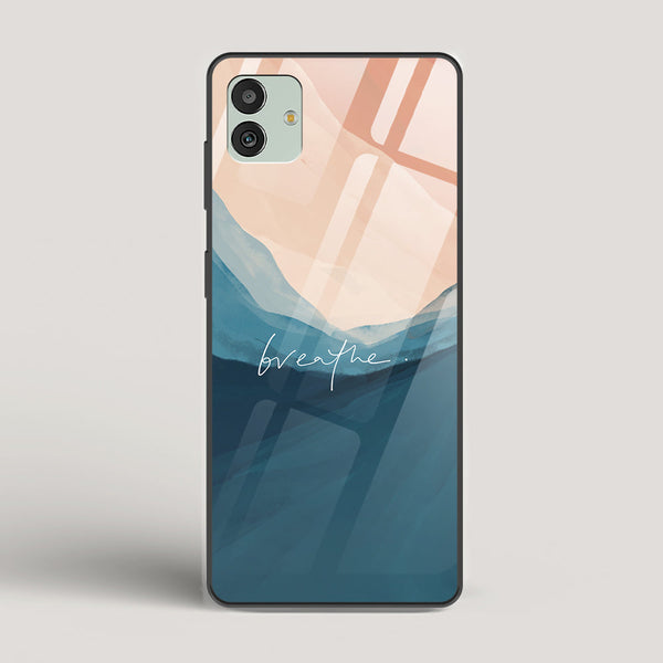 Pastel Breathe - Samsung Galaxy M13 5G Glass Case