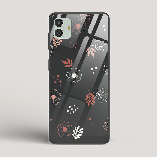 Boho Floral Midnight - Samsung Galaxy M13 5G Glass Case