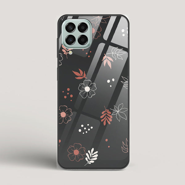 Boho Floral Midnight - Samsung Galaxy M33 5G Glass Case