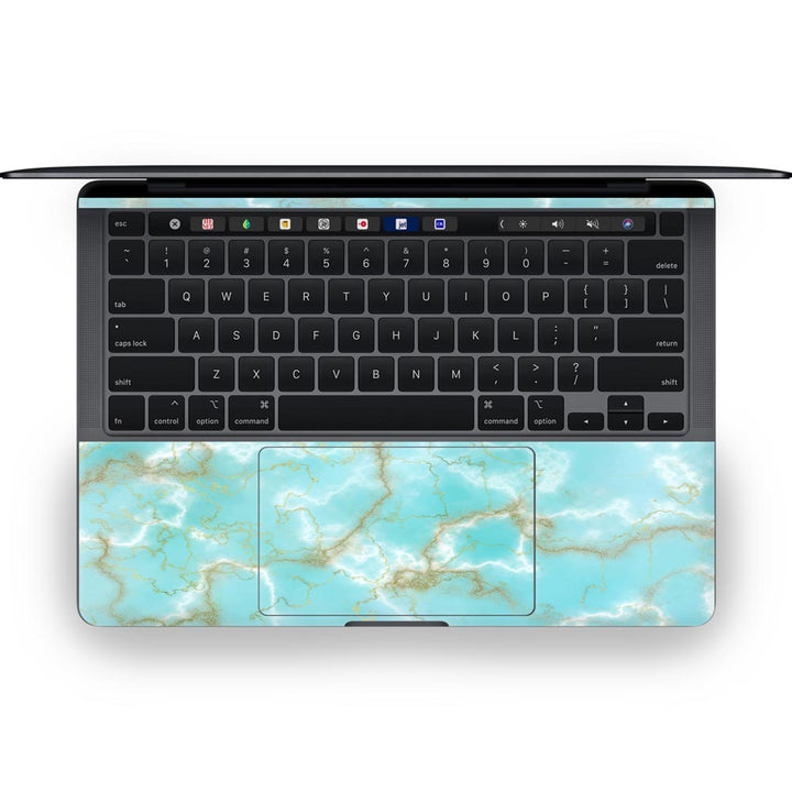 Sky Blue Marble - MacBook Skins