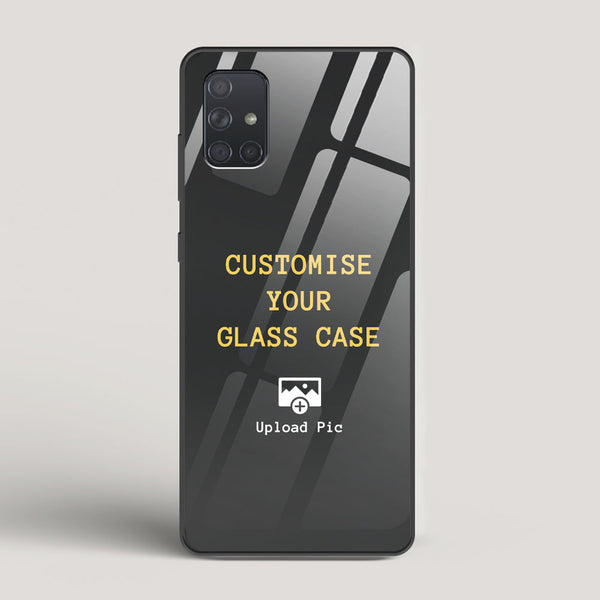 Customizable - Samsung Galaxy A71 Glass Case