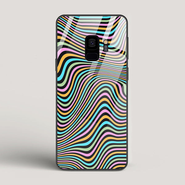Color Lines - Samsung Galaxy S9 Glass Case