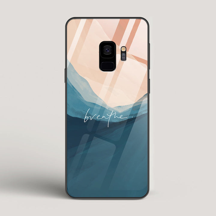 Pastel Breathe - Samsung Galaxy S9 Glass Case