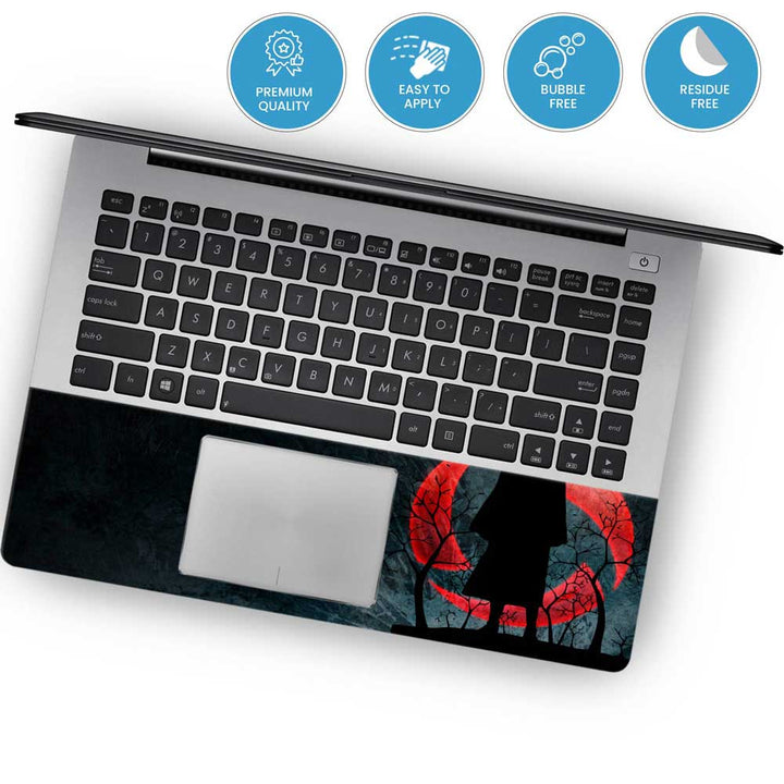 Shrouded Truth laptop Skin