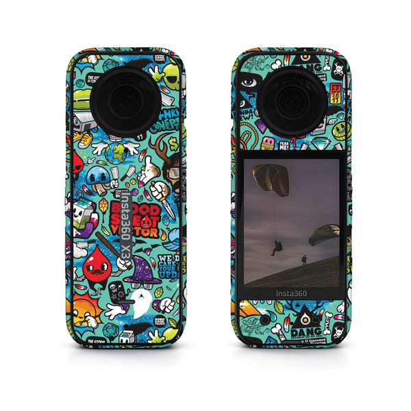 Stickerbomb 6 Insta360 Skin