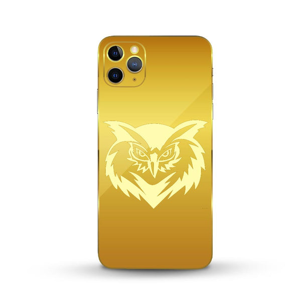 Owl golden plate concept skin by Sleeky India  