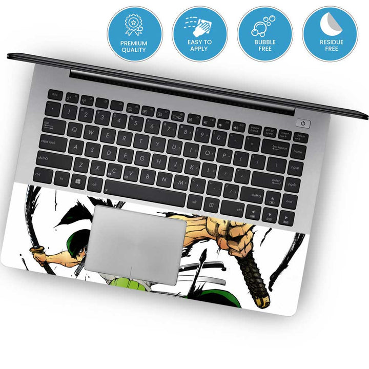 Three Sword laptop Skin