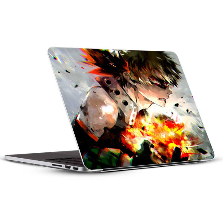 Thundering Spark laptop Skin