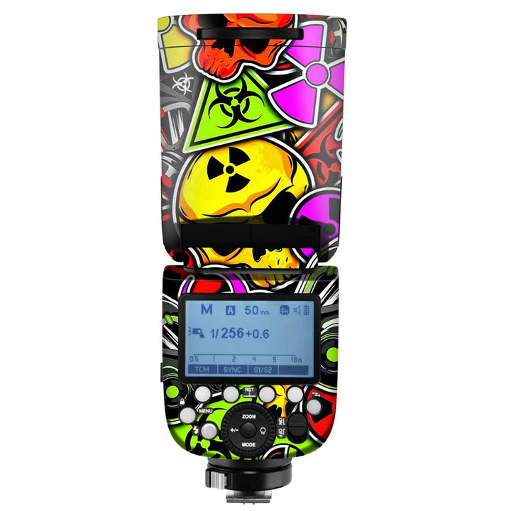 Toxic Stickerbomb - Camera Flash Skin