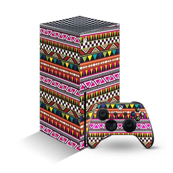 Tribal pattern 02 - XBox Series X Console Skins