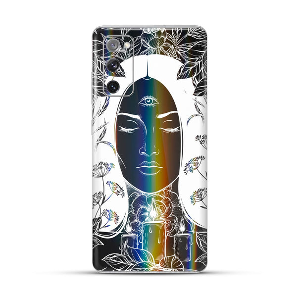 Trippy Lady 01 Holographic Edition - Mobile Skin