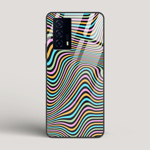 Color Lines - vivo iQOO Z5 Glass Case